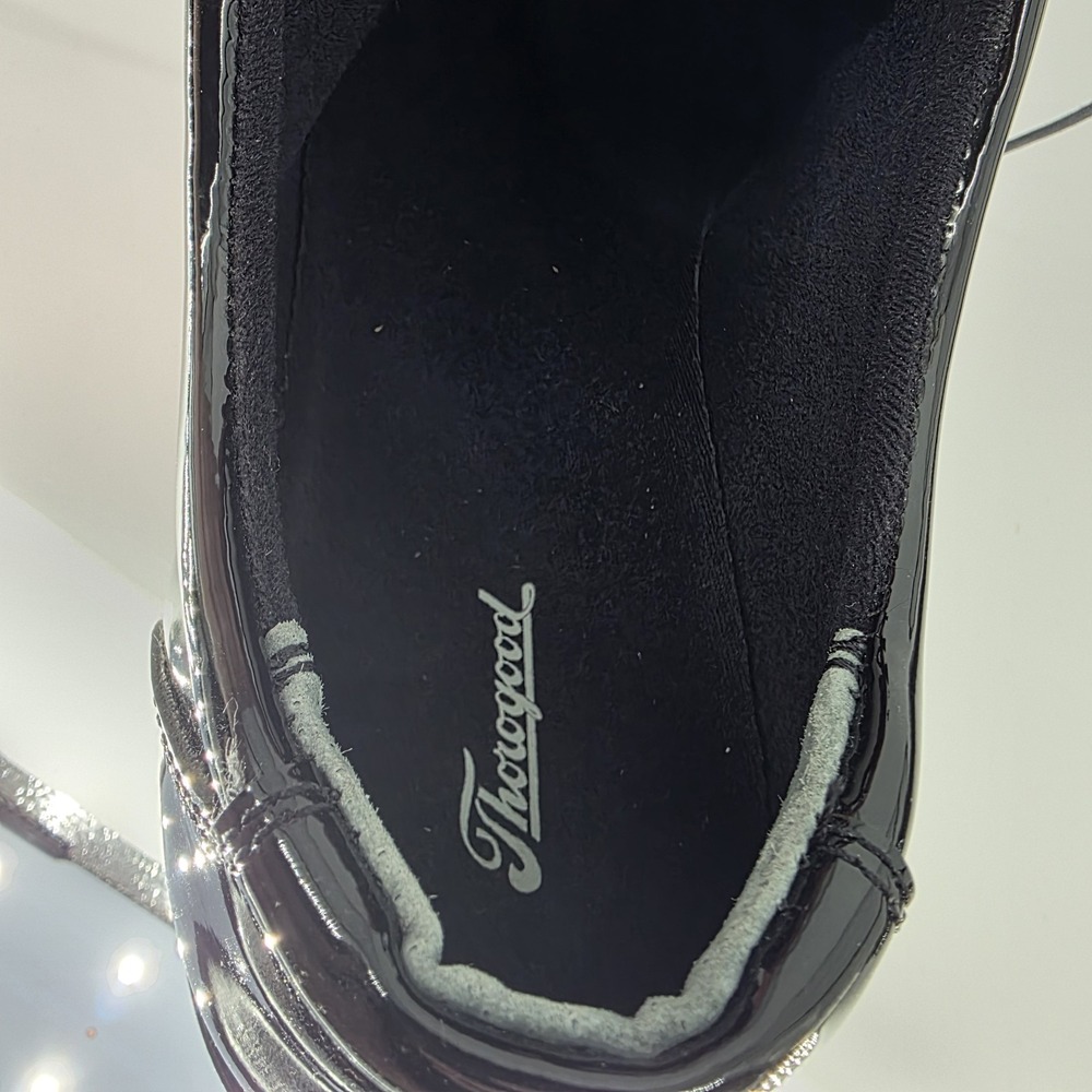 Thorogood 831-6027 Mens Poromeric Oxford Patent Leather Shoe, Size 11 M New! - Picture 8 of 9